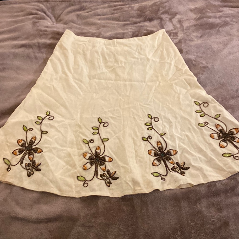 Carole Little Ivory | SkirtFully lined | Size 8
